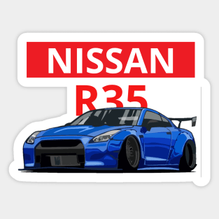 Nissan R35 Sticker